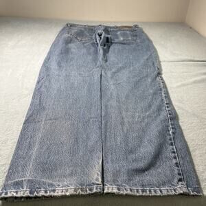 Y2k 2000s Wrangler Loose Baggy Straight Jeans Mens 34x32 Wide Relaxed Hamilton